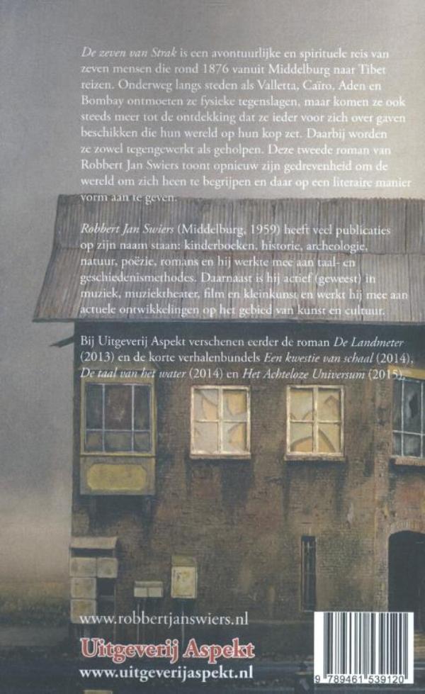Achterkant van De zeven van Strak