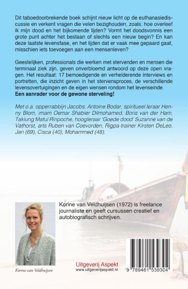 Achterkant van Hoe overleef ik mijn dood?