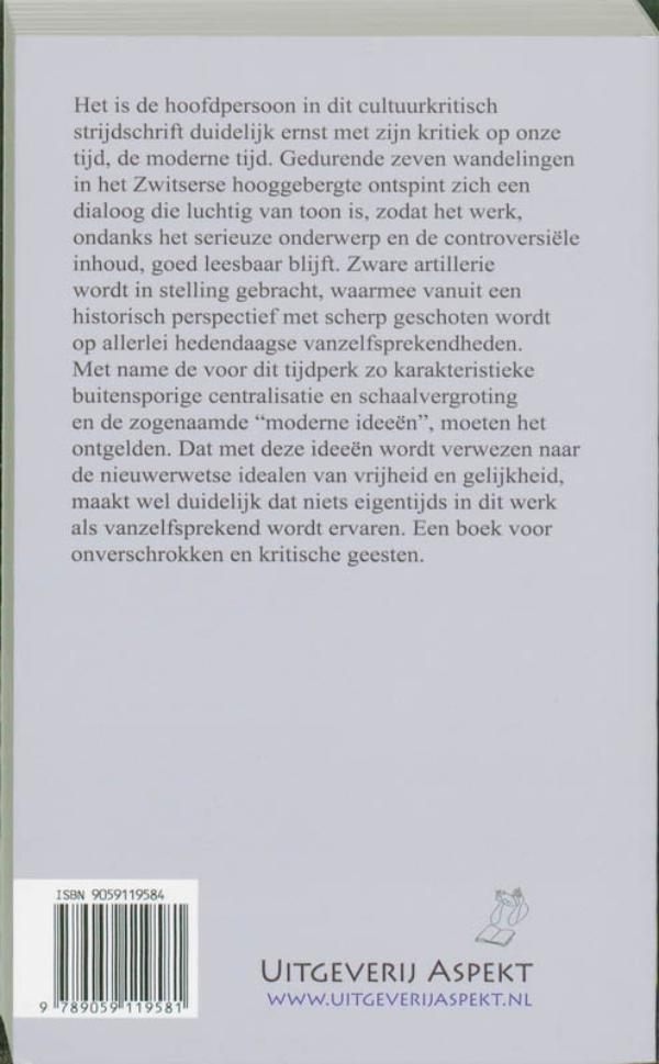 Achterkant van Oneigentijds