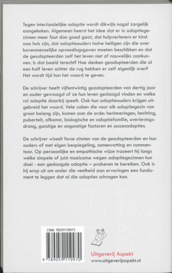 Achterkant van Wat heet geslaagd