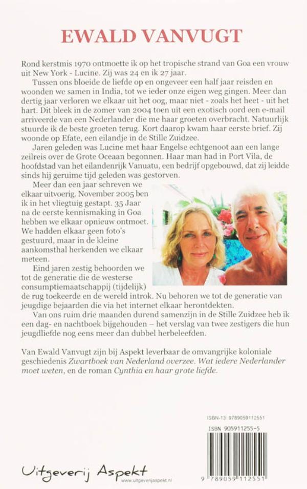 Achterkant van Weerzien met Lucine