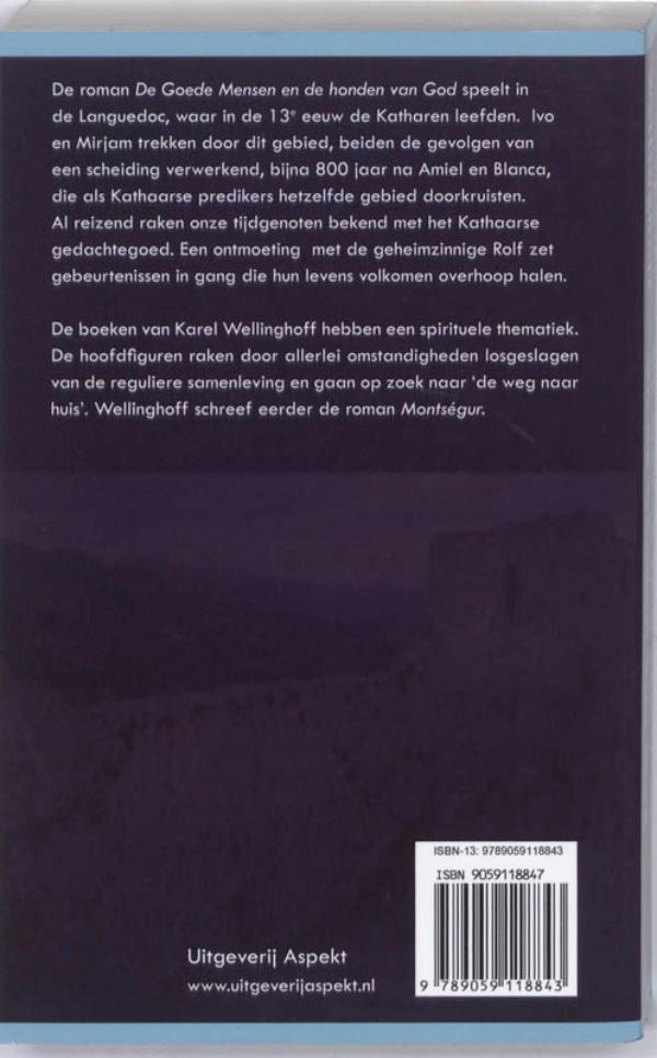 Achterkant van De Goede Mensen en de honden van God