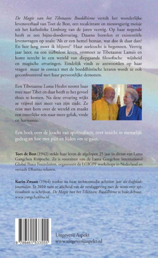Achterkant van De magie van het Tibetaans Boeddhisme
