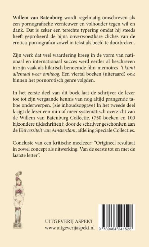 Achterkant van De gieter van de genieter