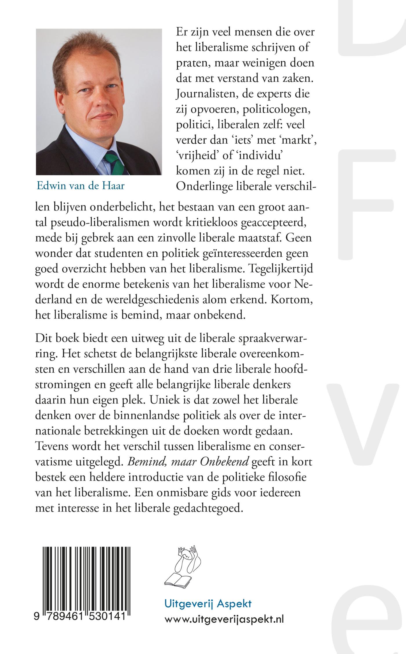Achterkant van Bemind maar onbekend