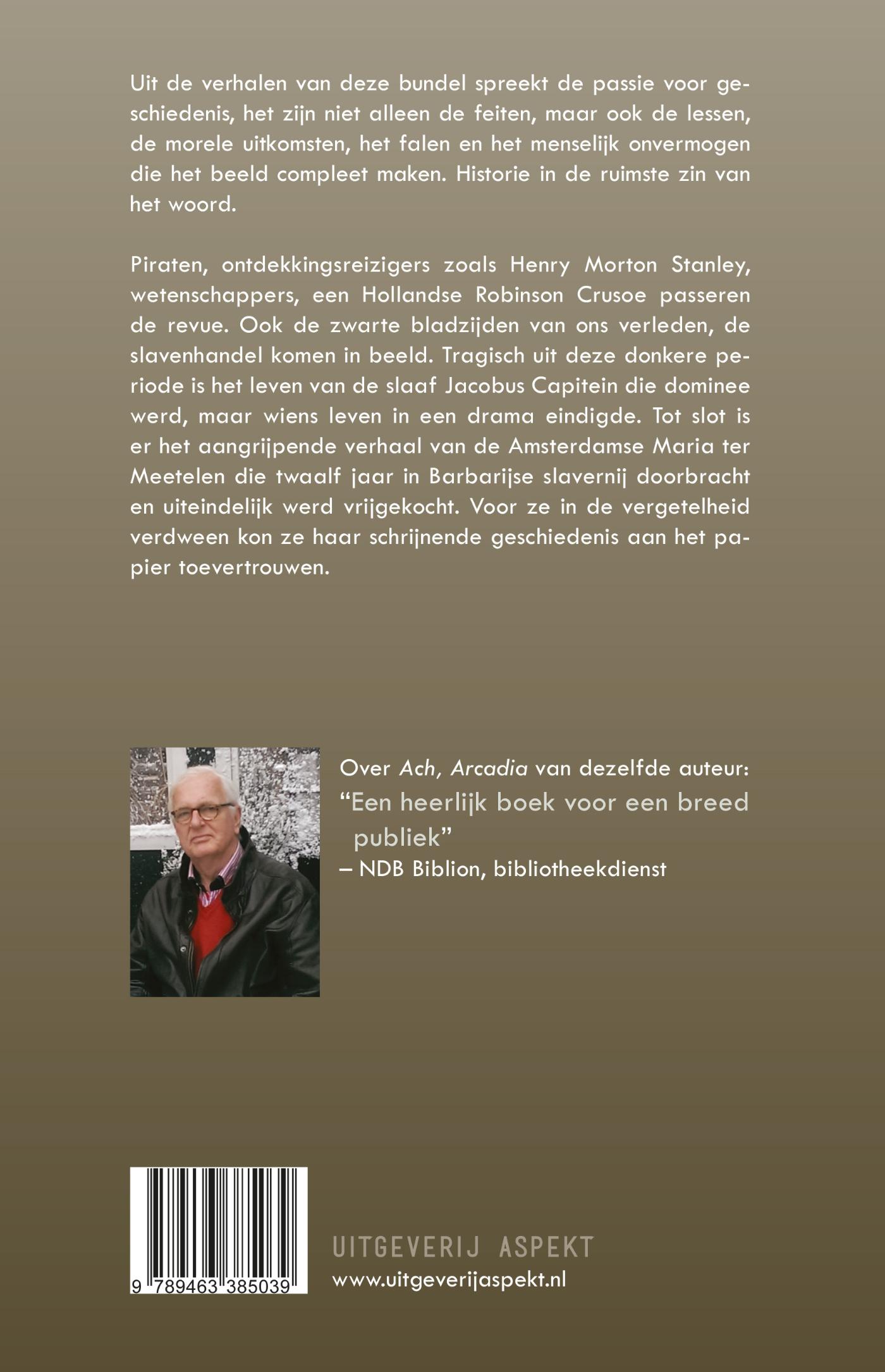Achterkant van Bittere Glorie