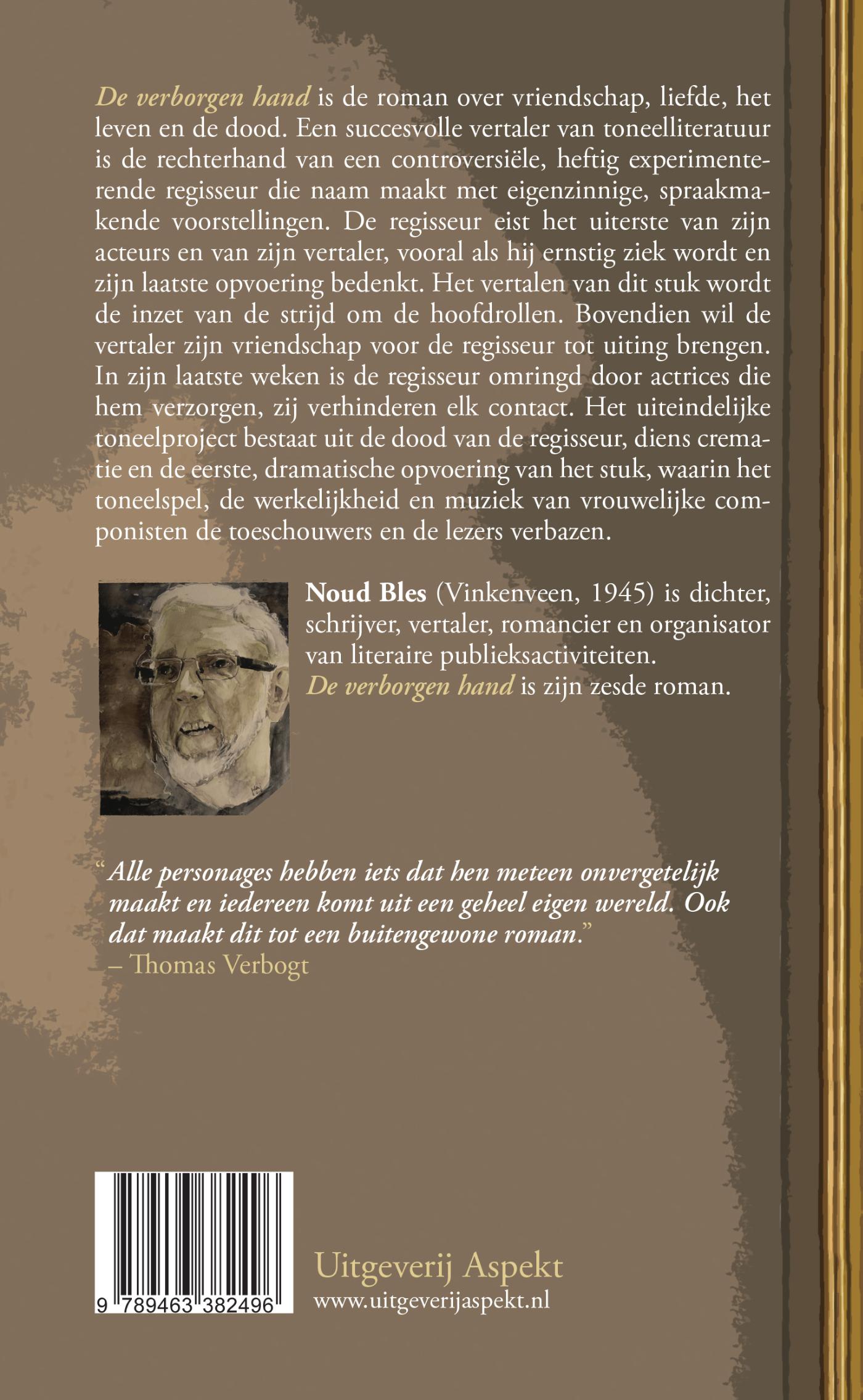 Achterkant van De verborgen hand