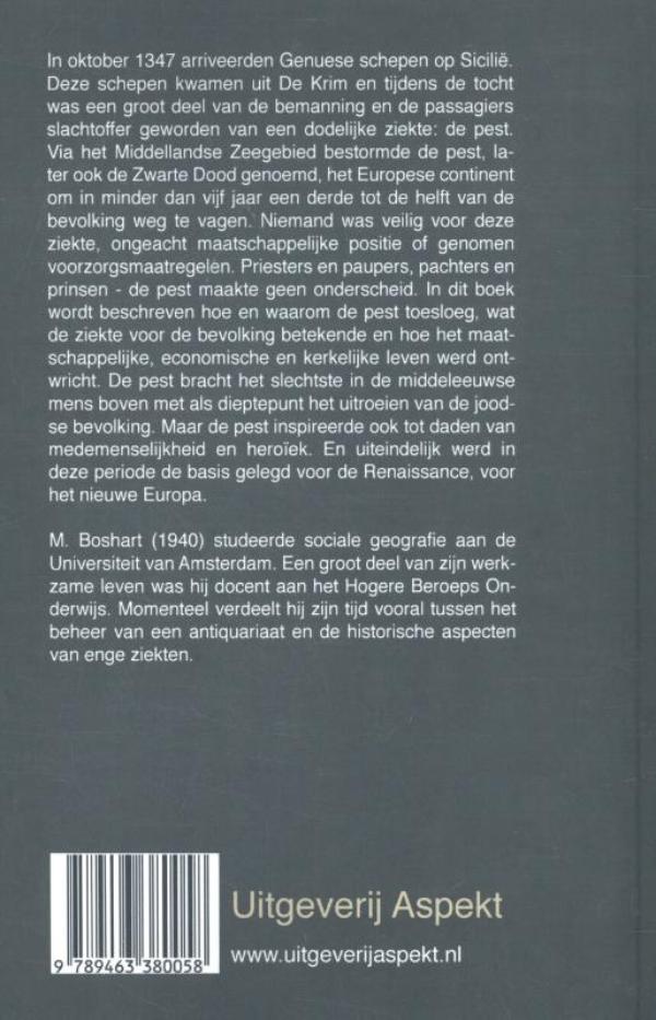 Achterkant van De pest in Europa 1347 - 1352