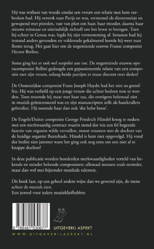 Achterkant van Componisten zijn ook maar mensen