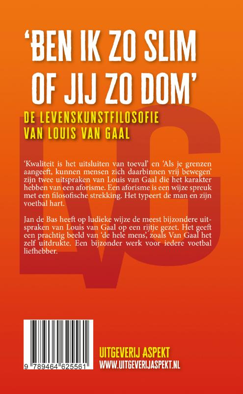 Achterkant van Ben ik zo slim of jij zo dom?