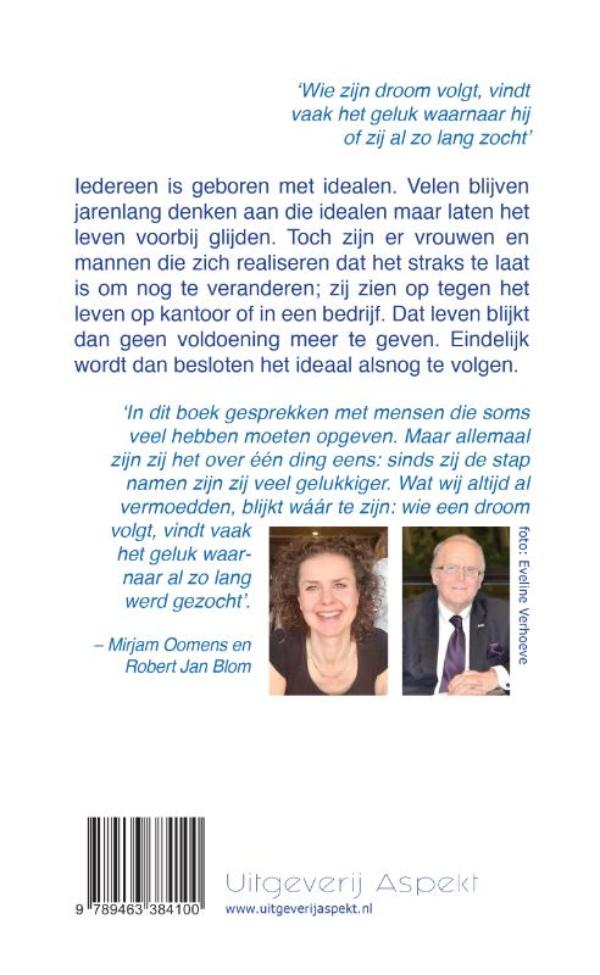 Achterkant van Start een Nieuwe Toekomst