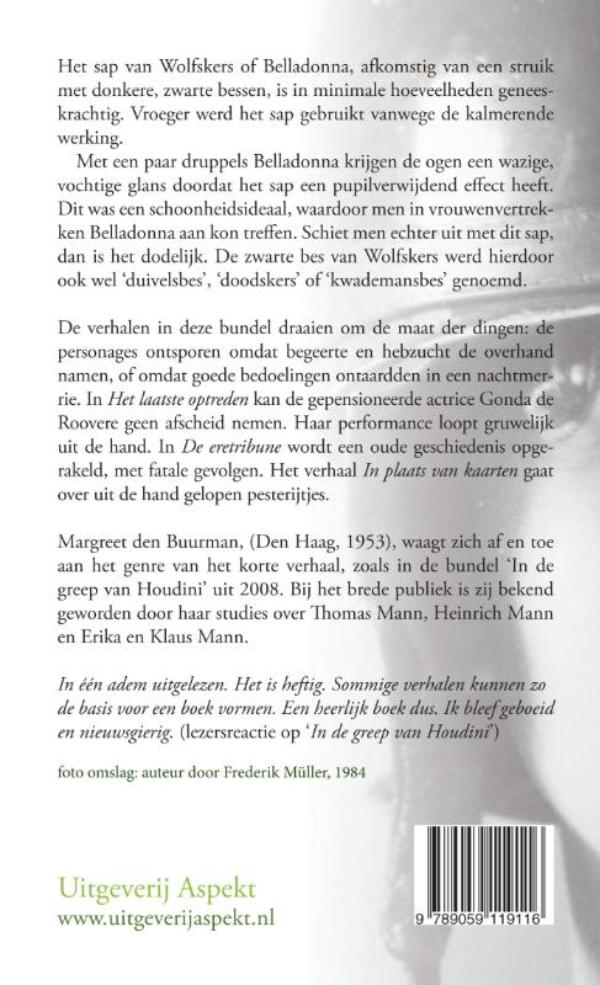 Achterkant van Wolfskers