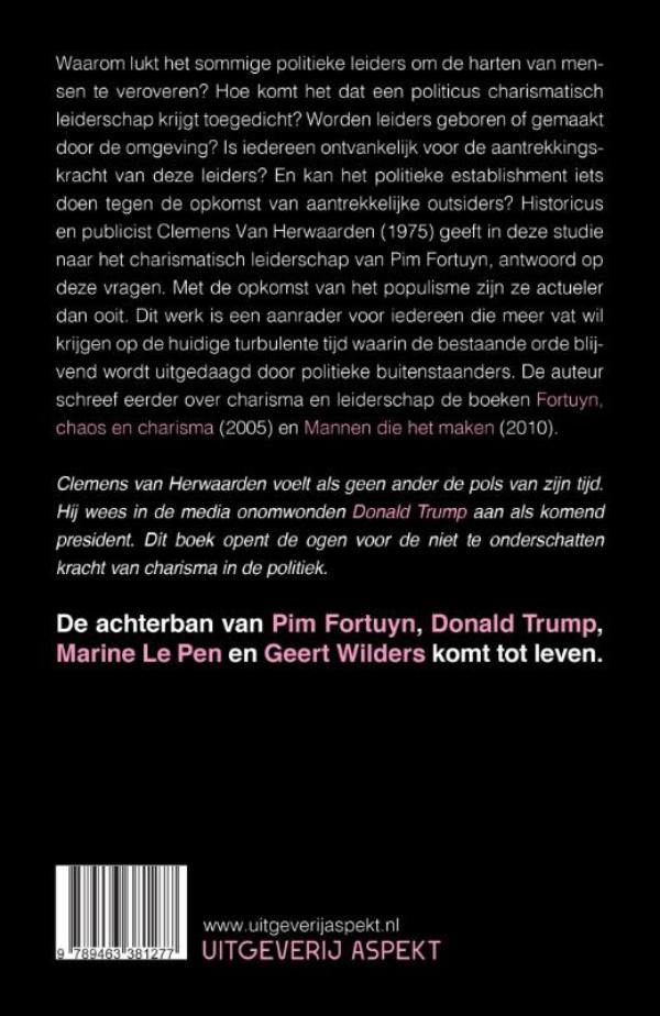 Achterkant van Liefde voor een leider