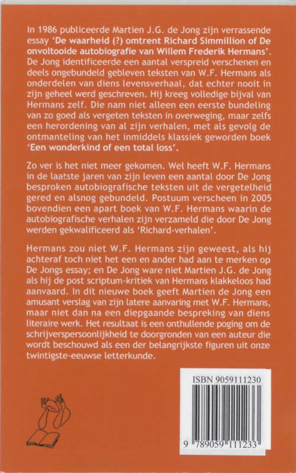 Achterkant van Duivels plezier en satanisch medelijden