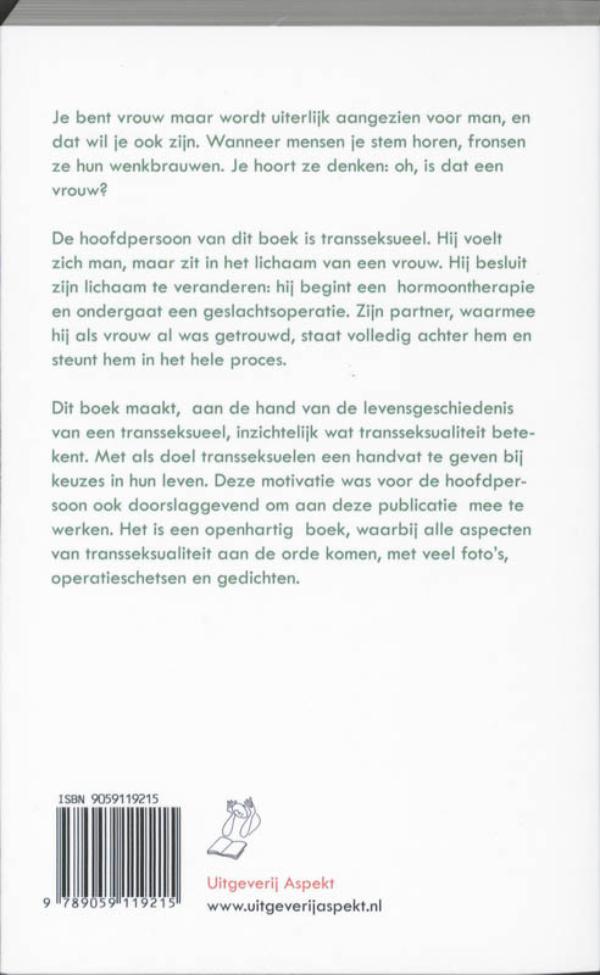 Achterkant van I am your man