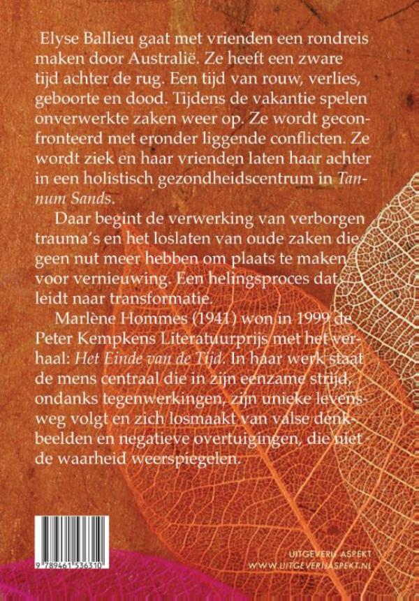 Achterkant van Cirkels in het zand