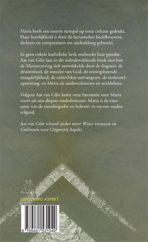 Achterkant van De gemanipuleerde Maria