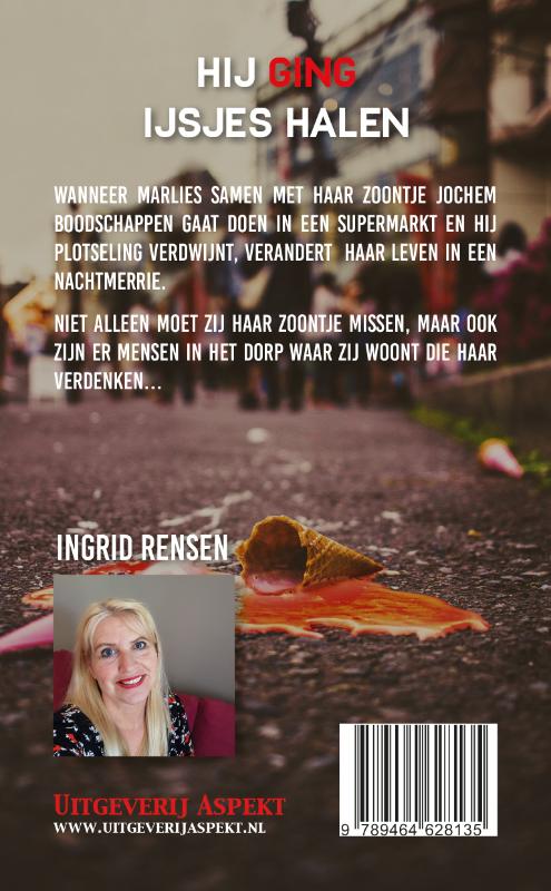 Achterkant van Hij ging ijsjes halen