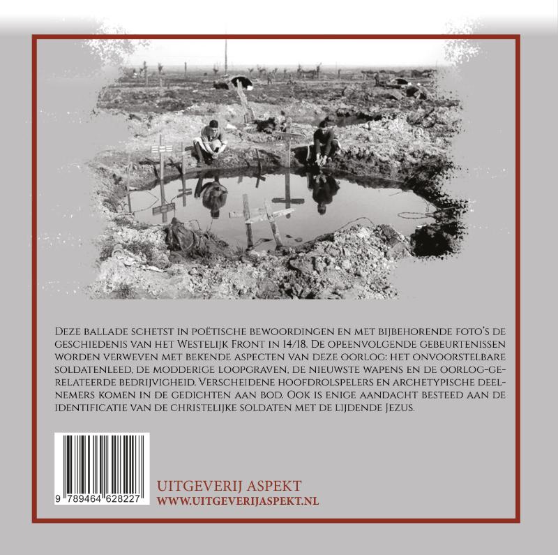 Achterkant van Ballade van de Groote Oorlog