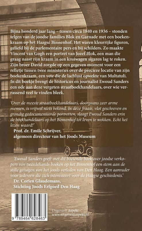 Achterkant van Boeken op het Binnenhof