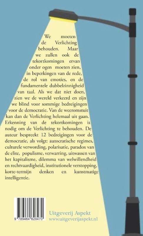 Achterkant van Draai de Verlichting wat lager