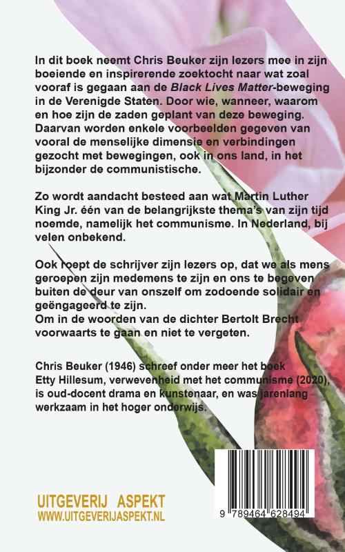 Achterkant van Black Lives Matter: voor elkaar met elkaar