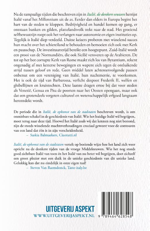 Achterkant van Italië, de opkomst van de stadstaten 1000 - 1250