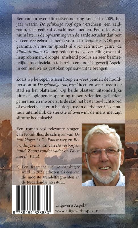 Achterkant van De gelukkige roofvogel