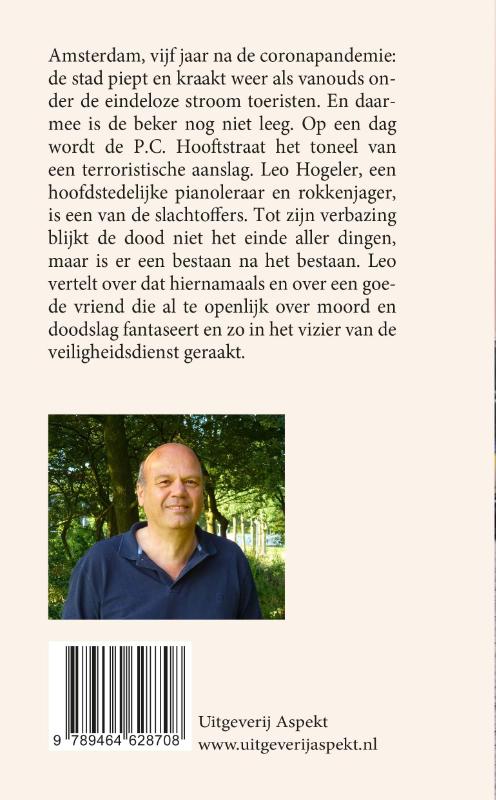 Achterkant van Dood aan de Amstel