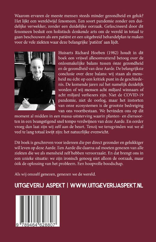 Achterkant van Genezing van een zieke wereld