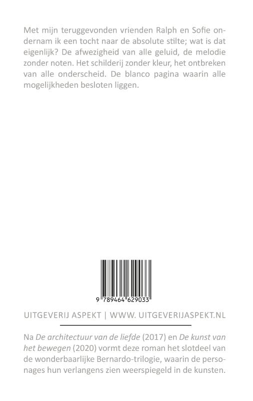 Achterkant van Beelden van stilte