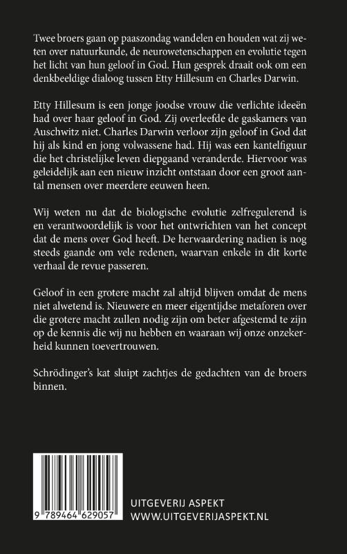 Achterkant van Schrödinger's kat met andere woorden