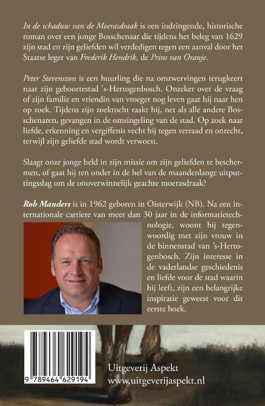 Achterkant van In de schaduw van de moerasdraak