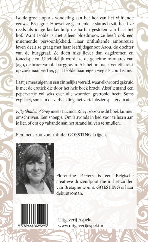 Achterkant van Goesting