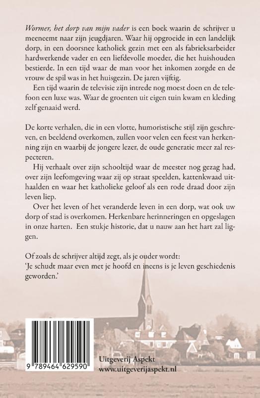 Achterkant van Wormer: Het dorp van mijn vader