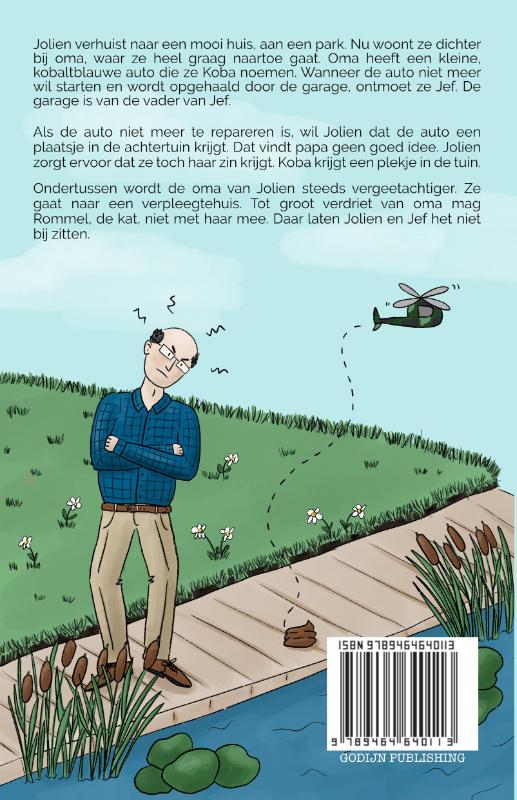 Achterkant van De vergeetachtige oma