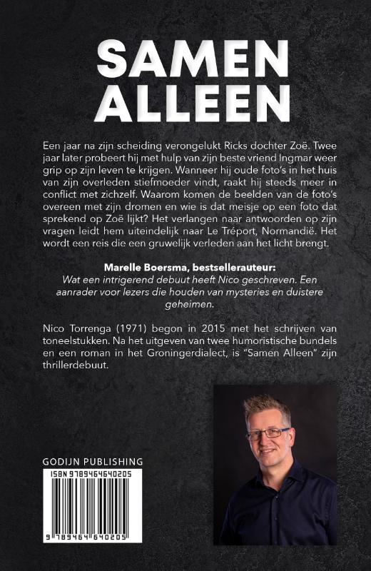 Achterkant van Samen Alleen