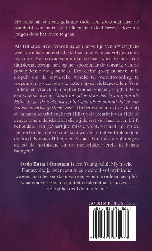 Achterkant van Ontstaan