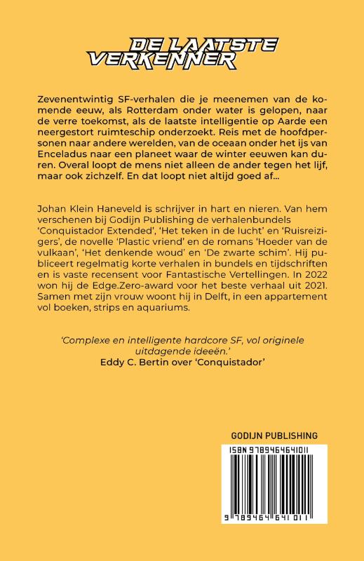 Achterkant van De laatste verkenner