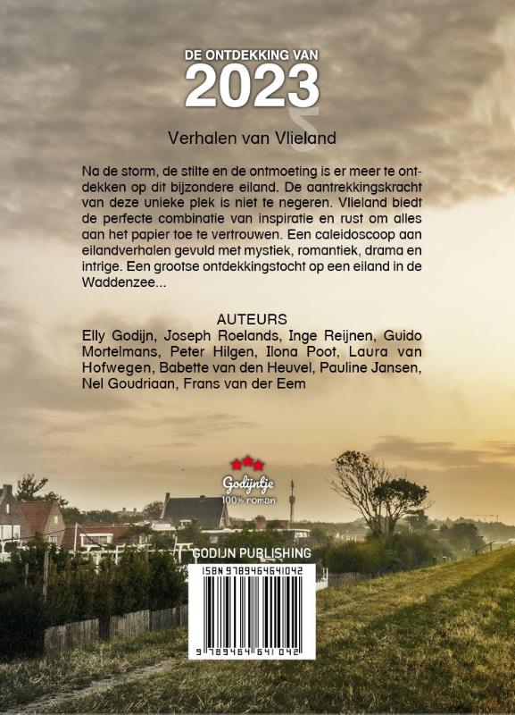 Achterkant van De ontdekking van 2023