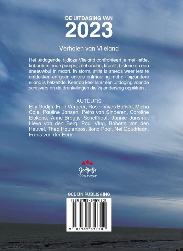 Achterkant van De uitdaging van 2023