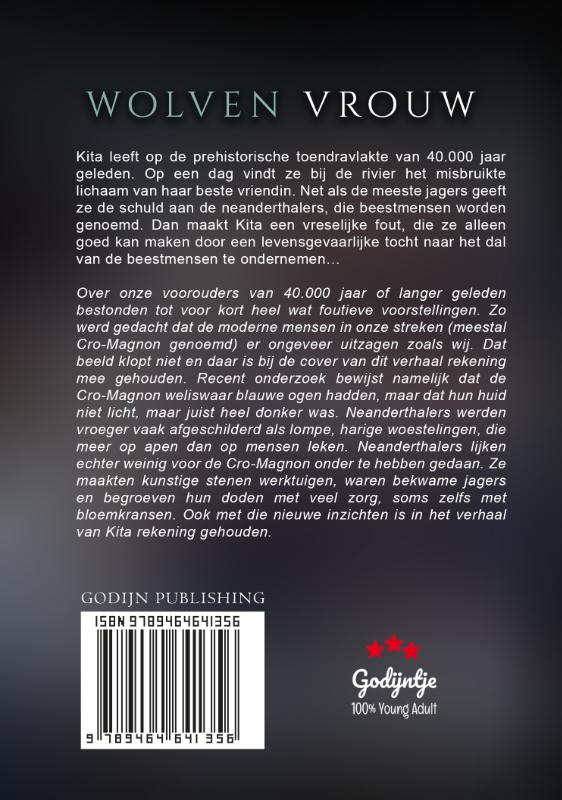 Achterkant van Wolvenvrouw