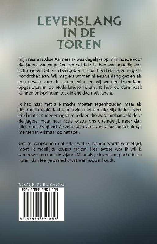 Achterkant van Levenslang in de Toren