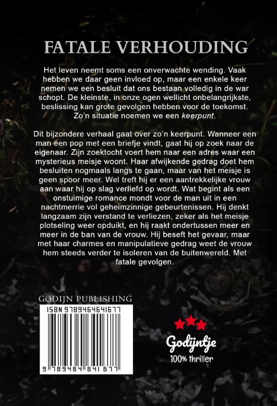 Achterkant van Fatale verhouding