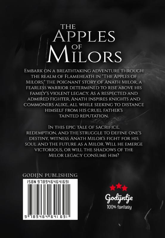 Achterkant van The Apples of Milors
