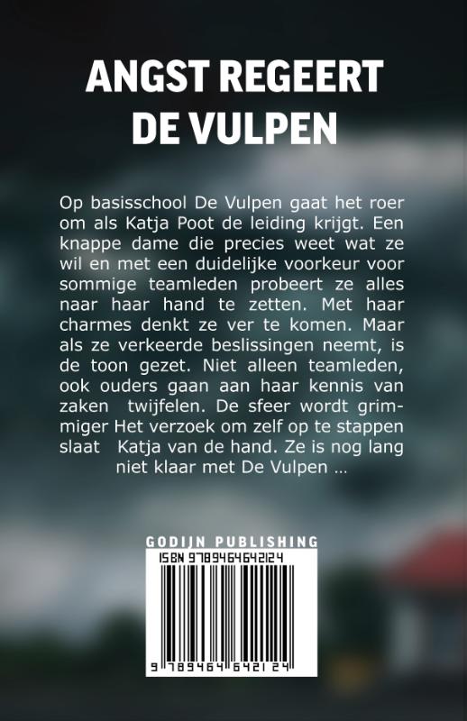 Achterkant van Angst regeert De Vulpen