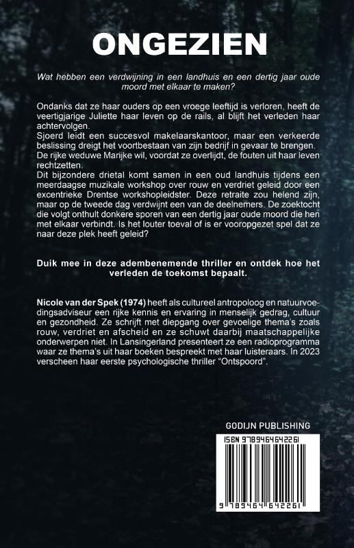 Achterkant van Ongezien