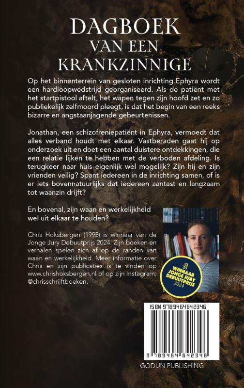 Achterkant van Dagboek van een krankzinnige