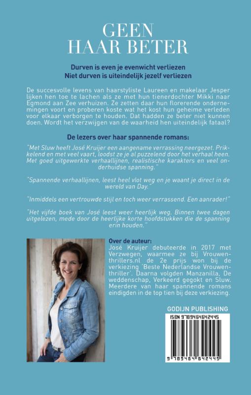 Achterkant van Geen haar beter