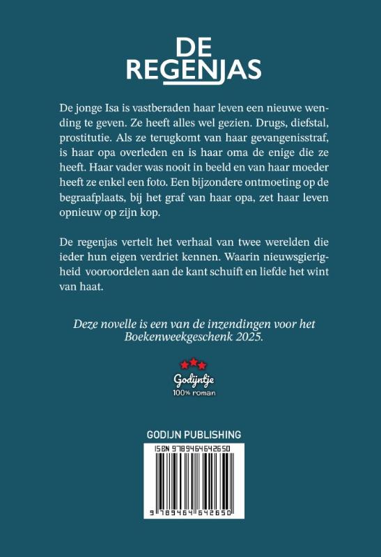 Achterkant van De regenjas